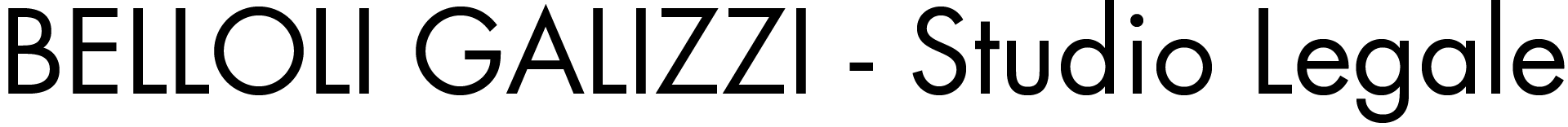 Logotipo Studio Legale Belloli Galizzi